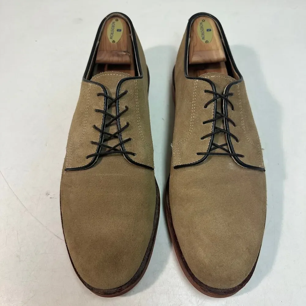 VERY GOOD Rancourt & Co. x Cole Haan Suede Bucks Plain Toe Bluchers USA 11 D